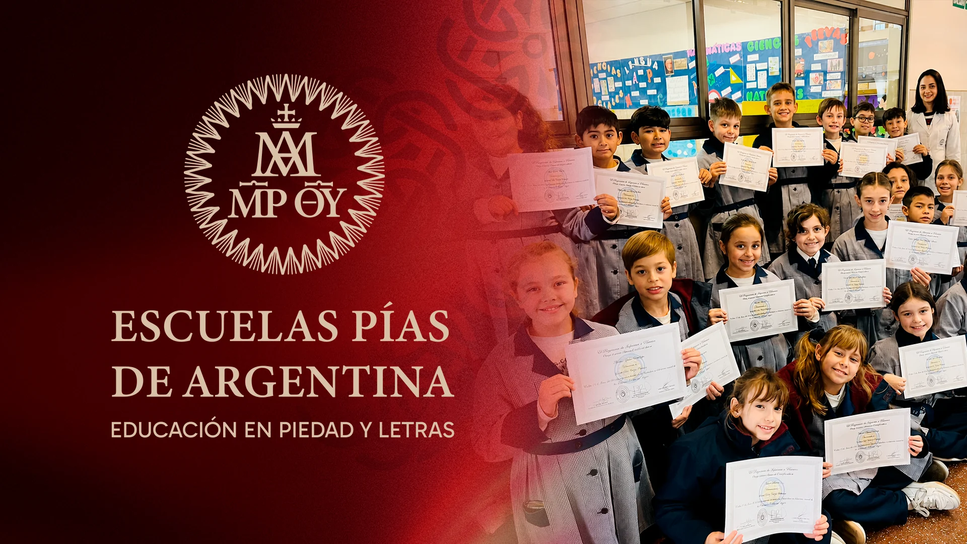 Identidad de Escuelas Pías de Argentina junto a alumnos y docentes