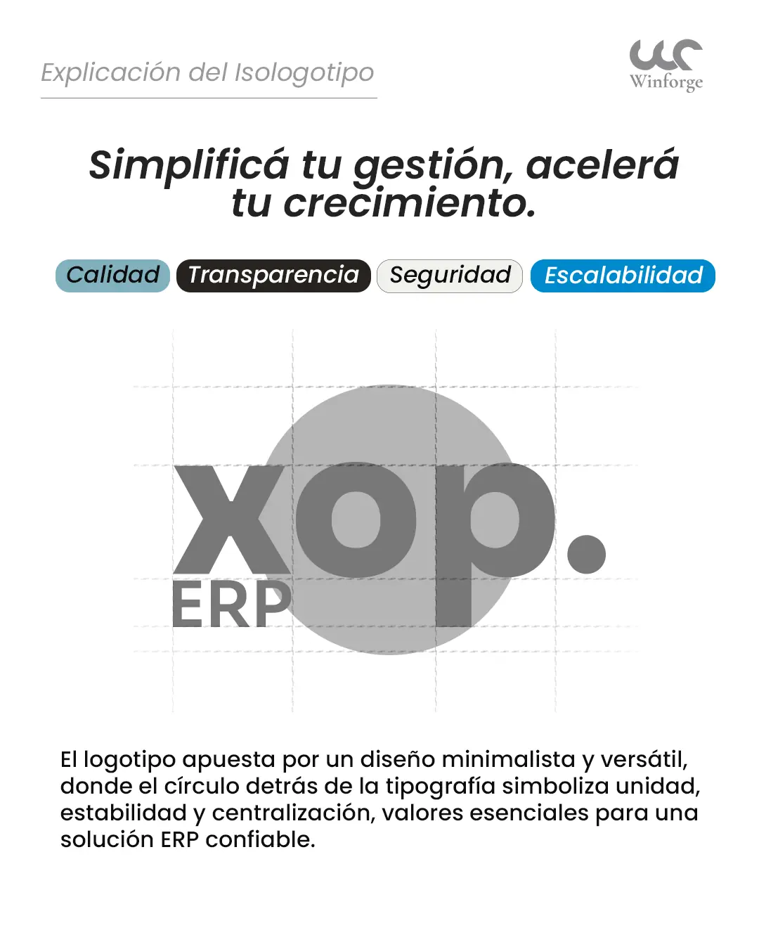 Branding para XOP ERP
